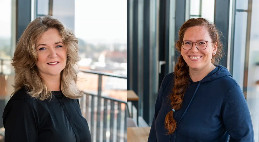 Esther Lisseck und Anna Nigulis 